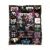 Deftones Signature Thank You For The Memories Blanket