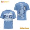 Duke's Mayo Bowl 2023 Champions North Carolina Tar Heels T-shirt
