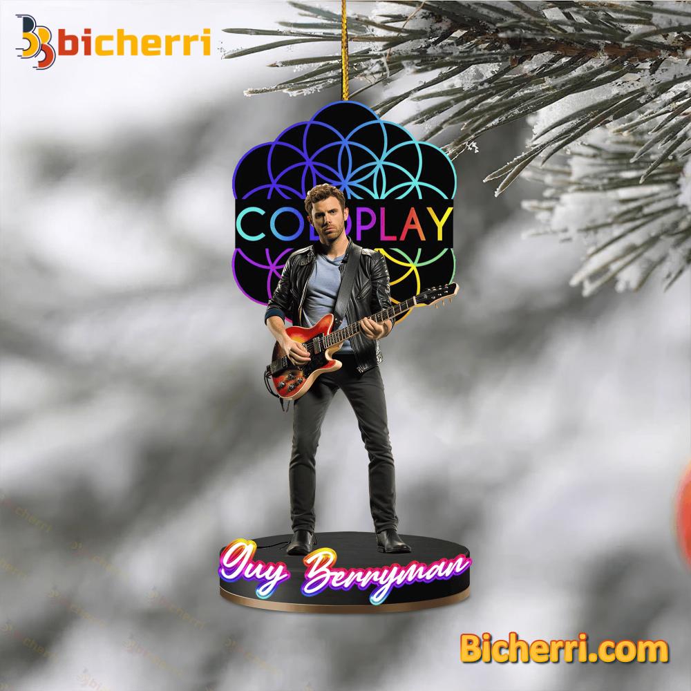 Guy Berryman Coldplay Ornament