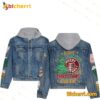 I Run On Starbucks Christmas Cheer Jean Jacket Hoodie