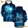 Jesus He Who Kneels Before God Can Stand Before Anyone Hoodie And Sweatpants