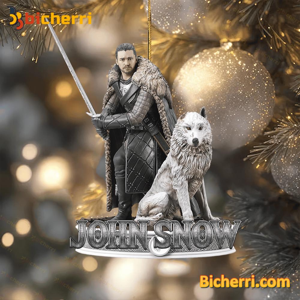 John Snow Game Of Thrones Ornament
