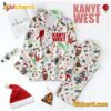 Kanye West Merry Christmas Women's Pajamas Set