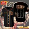 Kiss Band End Of The Road World Tour Personalized Baseball Jersey
