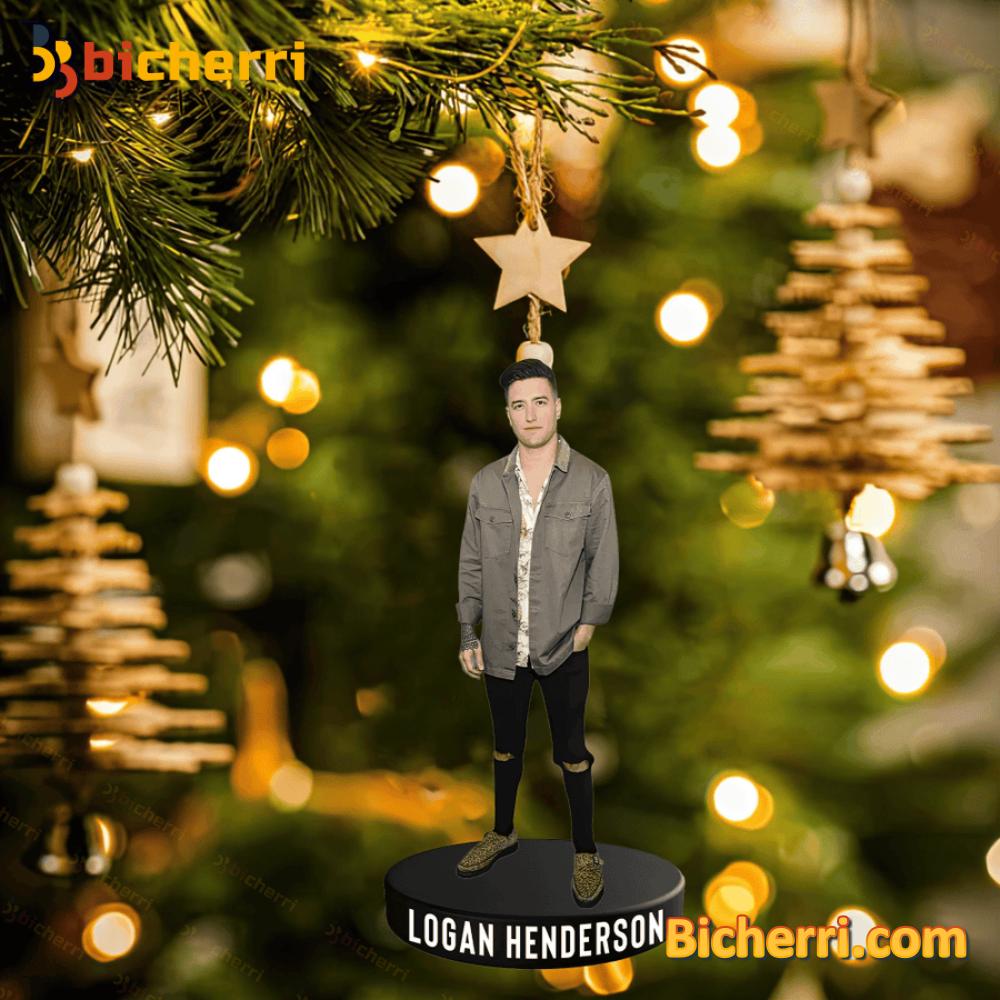 Logan Henderson Big Time Rush Ornament