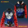 Mickey And Minnie I Love You To The Moon And Back Hoodie