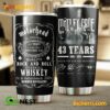 Motley Crue 43 Year 1981-2024 Thank You For The Memories Tumbler