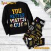Pittsburgh Steelers You Better Watch Out Pajamas Set