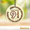 Platform 9 3/4 Hogwarts Railways Ornament