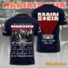 Rammstein 30th Anniversary 1994-2024 Thank You For The Memories T-shirt