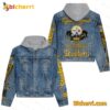 Real Women Love Football Smart Women Love The Steelers Jean Jacket Hoodie