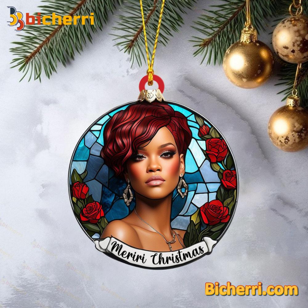 Rihanna Meriri Christmas Ornament