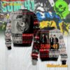 Sum 41 Heaven X Hell Skull Ugly Christmas Sweater