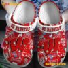 Wisconsin Badgers Go Badgers Crocs Clogs