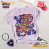 Baltimore Ravens Play Like A Ravens Xoox Heart T-shirt