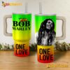 Bob Marley One Love 40oz Tumbler With Handle