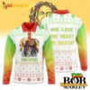 Bob Marley One Love On Heart One Destiny Long Sleeves Polo Shirt