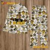 Boston Bruins Blades Go Bruins 37 Women's Pajamas Set