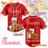 Chick Fil A Is My Valentine Personalized Baseball Jersey