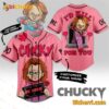 Chucky I'd Kill For You Personalized Valentine Baseball Jersey