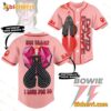David Bowie Hot Tramp I Love You So Personalized Baseball Jersey