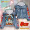 David Bowie Starman Jean Jacket Hoodie