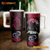 Death Oh I Just Love Fear Smell Fear 40 Oz Tumbler With Handle