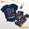 Detroit Tigers Just A Girl In Love With Her Tigers Pajamas Set