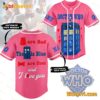 Doctor WHO Fez Are Red Tardis Is Blue Bow Ties Are Cool And I Love You Personalized Baseball Jersey