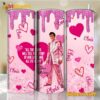 Elvis Presley All The Stars Will Tell The Story Of Our Love Custom Name Skinny Tumbler