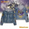 Football Team Stomping On These Ravens Style Jean Jacket Hoodie