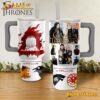 Game Of Thrones When You Play The Game You Win On You Die 40oz Tumbler With Handle