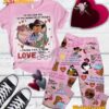 George Strait I Think This Is How Love Goes Valentine Pajamas Set
