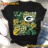 Green Bay Packers Go Pack Go Xoox Heart T-shirt
