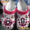 Her Jack His Sally Roses Valentine Crocs Clogs