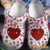 Jacob Elordi Saltburn Be My Valentine Crocs Clogs