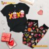 Kansas City Chiefs Happy Valentine's Day Pajamas Set