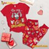 Kansas City Chiefs Mascot Be My Valentine Pajamas Set