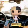 Melanie Martinez Pink And Black Hair Car Ornament