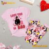Michael Jackson Love You So Bad Valentine Pajamas Set