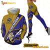 NFL Baltimore Ravens Ravens Flock Custom Name Hoodie And Legging