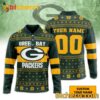 NFL Green Bay Packers  Personalized Long Sleeves Polo Shirt