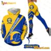 NFL Los Angeles Rams Go Rams Custom Name Hoodie And Legging