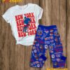 New York Rangers No Quit In New York Pajamas Set