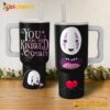 No Face You Are My Kindred Spirit 40oz Tumbler With Handle