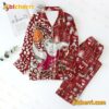 Oklahoma Sooners Boomer Mascot Women's Pajamas Set