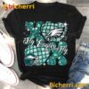 Philadelphia Eagles Fly Eagles Fly Xoox Heart T-shirt