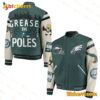 Philadelphia Eagles Grease The Poles Baseball Jacket