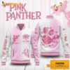 Pink Panther Valentine's Day Custom Name Baseball Jacke