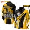 Pittsburgh Steelers Fear The Steelers Here We Go Custom Name Long Sleeves Polo Shirt